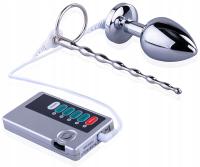 2 ЭЛЕКТРО СТИМУЛЯТОРЫ БДСМ Анальная Пробка Расширитель