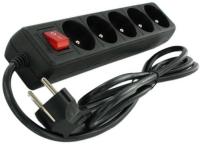 Listwa przeciwprzepięciowa Kemot 1,5 m 5 gniazd