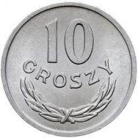 10 gr groszy 1981 mennicza mennicze