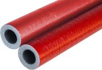 Обертка для трубы 20 22/6 красная в тростях 2 метра