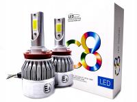 Żarówki Led h1 h3 h4 h7 h8 h11 hb3 hb4 hb5 16000lm ZIMNA BIEL HOMOLOGACJA