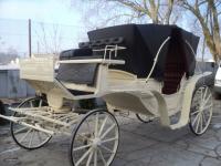 Новый экипаж конный тачка Vis-a-Vis