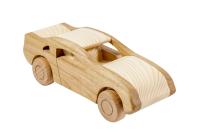 Деревянный FORD Mustang авто дерево модель автомобиля