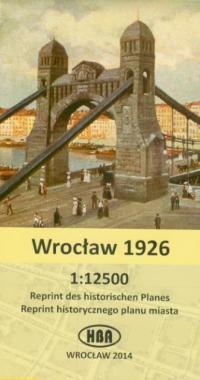 БРЕСЛАУ ПЛАН 1:12500 ВРОЦЛАВ 1926 REPRO ADRESSBUCH