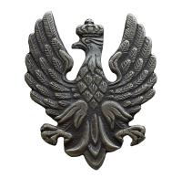 ОРЕЛ GENERALSKI WP металлический орел большой, серебряный