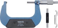 Внешний аналоговый микрометр 75-100 мм YATO