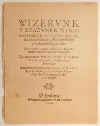 K495 Wizerunk I Szacunek Mynic... 1600 reprint