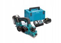 MAKITA АККУМ.Деревянный строгальный станок DKP180RTJ 18V 2x5. 0Ah