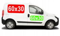 Магнит 60кс30 0.8 мм рекламы автомобиля магнитный