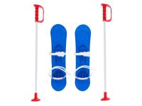 Лыжи 40см детские палки привязки на обувь лыжи начинающих