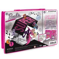 BARBIE TAJNE AGENTKI Zestaw artystyczny 68 elementów