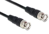 NOWY Kabel wtyk BNC - wtyk BNC Czarny 0,5m RG59 (2778)