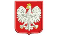 Нашивка эмблема польский орел wz MON 55X66MM
