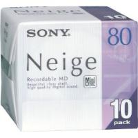 10шт MD MiniDisc NEIGE SONY MD80 80min Wa-wa