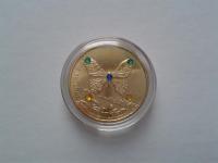 БАБОЧКА ПАСХА КОРОЛЕВЫ 2001 С ФИАНИТАМИ