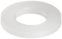 M6 PODKŁADKA PLASTIKOWA BIAŁA POLIAMID PA6 15SZT