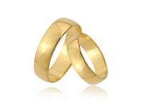 ЗОЛОТЫЕ обручальные КОЛЬЦА -ПАРА PR 585 5мм БЕСШОВНЫЕ