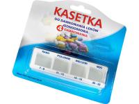 Kasetka dzienna na leki El-Comp 4 przegródki na dobę