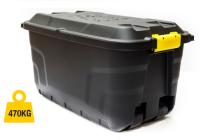 WYTRZYMAŁY POJEMNIK PLASTIKOWY POKRYWA 145L E.U. KÓŁKA PRAKTYCZNY