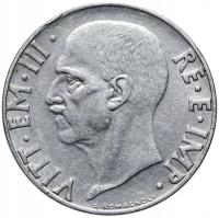 Włochy - Wiktor Emanuel III - moneta 20 Centesimi 1939 - XVII - MAGNETYCZNA