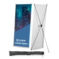 X-BANNER COMPACT 80x180 cm STAND X BANER ROLL UP
