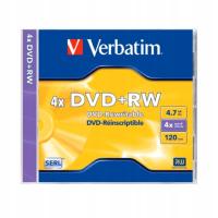 Płyta DVD Verbatim DVD+RW 4,7 GB 1 szt.
