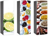 NAKLEJKA na lodówkę naklejki skin OZDOBA tapeta