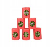 ПЕННЫЕ МИШЕНИ ДЛЯ NERF 6ШТ БОЧКИ ТРЕНИРОВКА ТОЧНОСТИ