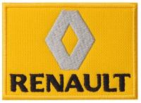 Нашивка для Renault тюнинг вышивка 18x10 см