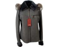 Kożuch Damski Naturalny Sportowy CIEPŁY 42 LEKKI OWCZY ZIMOWY POLSKI NOWY