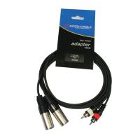 Przewód RCA - XLR Accu Cable kable 1,5 m