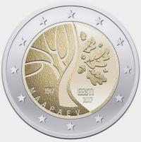 2 euro Estonia 100-lecie niepodległości 2017