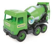 СРЕДНИЙ ГРУЗОВИК БЕТОНОМЕШАЛКА ЗЕЛЕНЫЙ 43 СМ WADER 32104