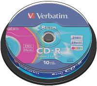 Verbatim мини CD-R торт 10 шт 210mb 8 см