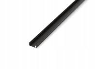 АЛЮМИНИЕВЫЙ ПРОФИЛЬ D ЧЕРНЫЙ 2 М ДЛЯ СВЕТОДИОДНЫХ ЛЕНТ