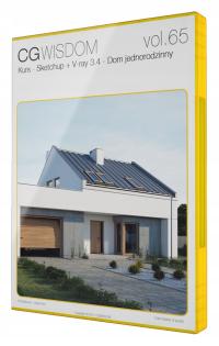 KURS - SKETCHUP + V-RAY 3.4 - DOM 1 PC / licencja wieczysta ESD