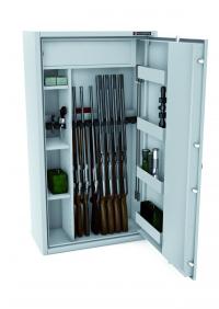 Шкаф для длинного оружия S1 MLB 150d / 10 4, оснащенный электронным замком kl A