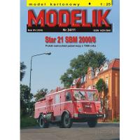 Штампик 24/11 STAR 21 SBM пожарная машина 1:25