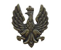 ОРЕЛ GENERALSKI WP металлический орел большой, латунь