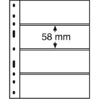 10 X СТРАНИЦА LEUCHTTURM OPTIMA 4 C ДЛЯ БАНКНОТ