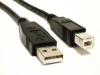 Kabel USB A-B Art AL-OEM-100 czarny 1,8 m