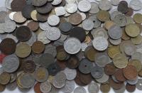 ЗАРУБЕЖНЫЕ ЭКЗОТИЧЕСКИЕ МОНЕТЫ, ДОВОЕННЫЕ 1 КГ МИКС