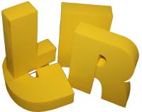 3D буквы STYRODUR 30 см Реклама цифры знаки письмо