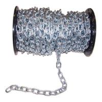 Цепь металла фи 3мм сваренная гальванизированная 10М