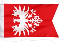 Flaga Powstanie Wielkopolskie Powstania Wielkopolskiego jachtowa 45x30cm