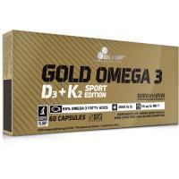 OLIMP GOLD OMEGA 3 D3+K2 SPORT EDITION 60 CAPS