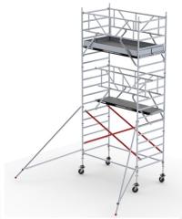 Алюминиевые строительные леса передвижные строительные леса на колесах ALTREX