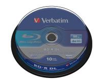 Диск Blu-ray Verbatim BD-R 50 ГБ 10 шт.