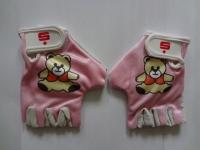 RĘKAWICZKI ROWEROWE KRÓTKIE DZIECIĘC BEZ PALCÓW