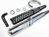 Kniazw - tłumik wydech kolanko enduro Simson S51E